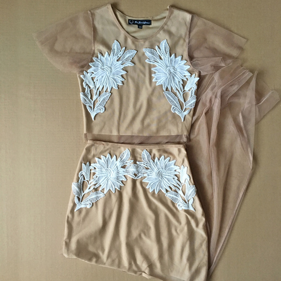 For Love And Lemons Dresses & Skirts - FLL “Balmy Nights” crop top & maxi skirt set--RARE
